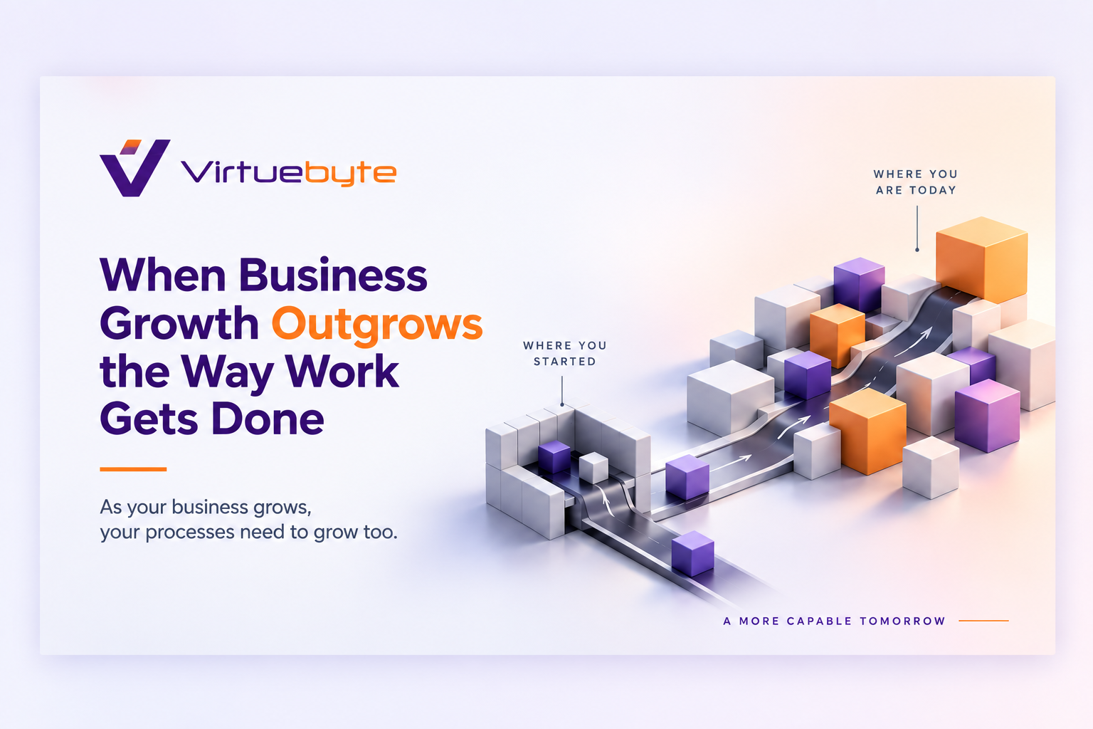When Business Growth Outgrows the Way Work Gets Done blog cover image